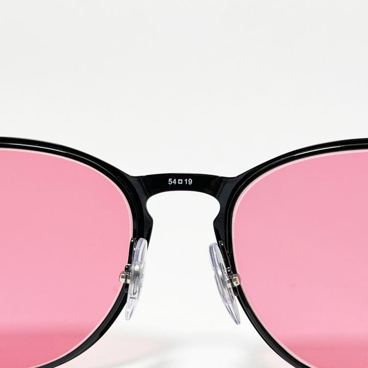 【ReVision × RayBan】レイバン RB3539-751D9 ERIKA L エリカメタル サングラス ブラック グラデーショングレー 度付き対応可 軽量・軽快な掛け心地 鼻パッド Ray-Ban（レイバン） 【ReVision × RayBan】 RB3539-751D6 クレイジー