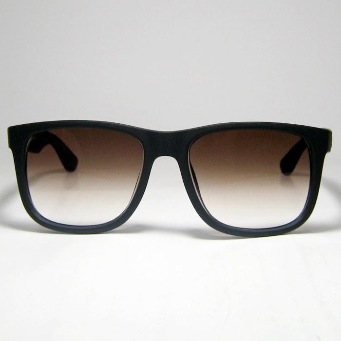 RayBan レイバン x ReVision グラデーションブラウン サングラス RB4165F-S-REGBR 55サイズ JUSTIN ジャスティン ラバーブラック リビジョン Ray-Ban（レイバン） RayBan x ReVision グラデーションブラウン