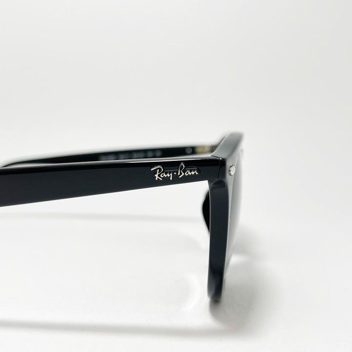 ★Ray-Ban   WAYFARER サングラス ブラックフレーム  グリーン系レンズ  美品 Ray-Ban（レイバン） サングラス rayban ウェイファーラー