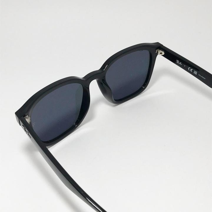 Ray-Ban（レイバン） RB4392D 偏光 グレー 大きめサングラス ブラック