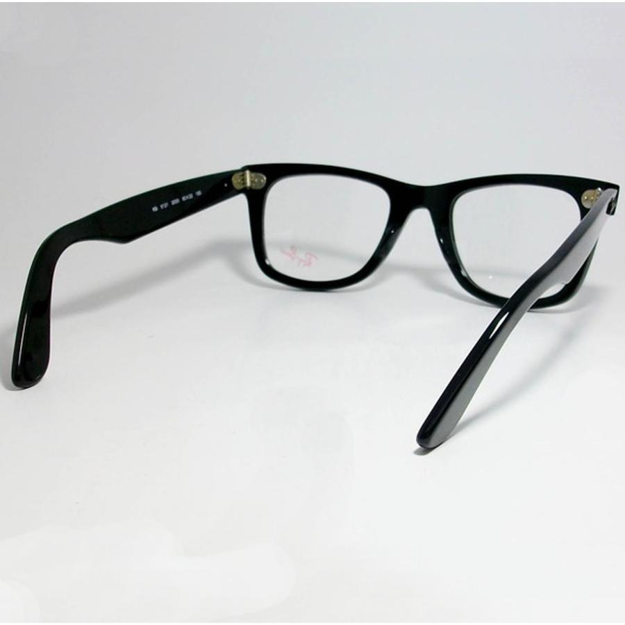 RayBan レイバン　 クラシック WAYFARER ウェイファーラー 眼鏡 メガネ フレーム RB5121F-2000-50 度付可 RX5121F-2000-50 ブラック｜melook｜04