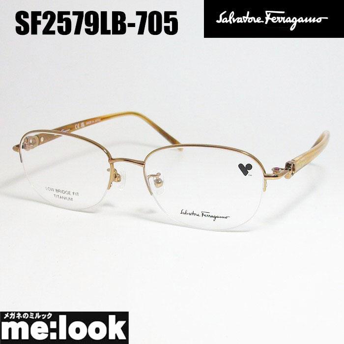 FERRAGAMO（フェラガモ） レディース ラウンド ボストン 眼鏡 メガネ