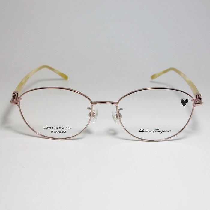 FERRAGAMO フェラガモ レディース ラウンド ボストン 眼鏡 メガネ フレーム サングラス SF2580LB-265-51 度付可 シャイニーパウダ− 伊達クリア ブルーカット リビジョン製 調光サングラス FERRAGAMO（フェラガモ） レディース ラウンド ボストン 眼鏡 メガネ