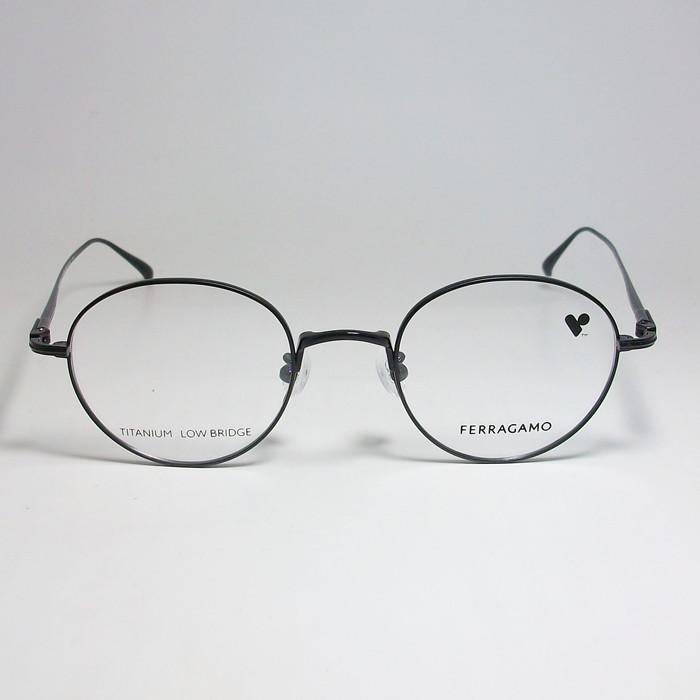 FERRAGAMO フェラガモ レディース ラウンド ボストン 眼鏡 メガネ  