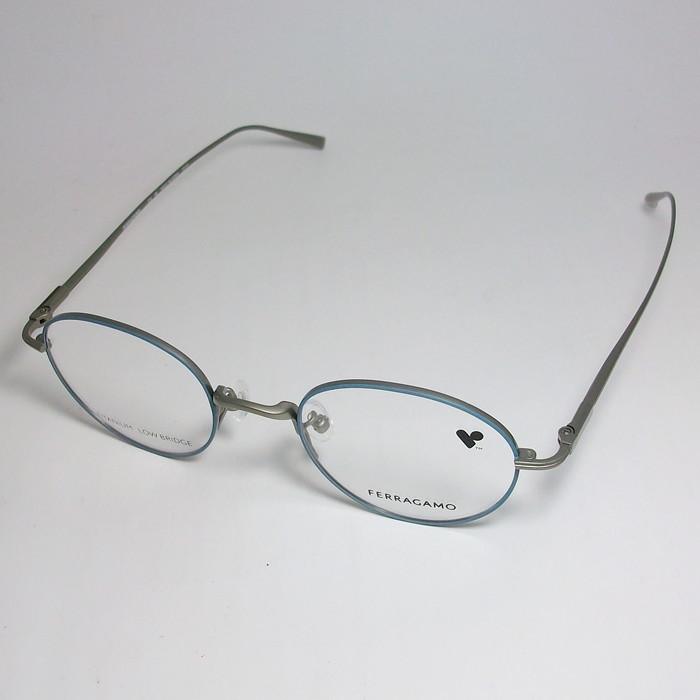 FERRAGAMO フェラガモ レディース ラウンド ボストン 眼鏡 メガネ  