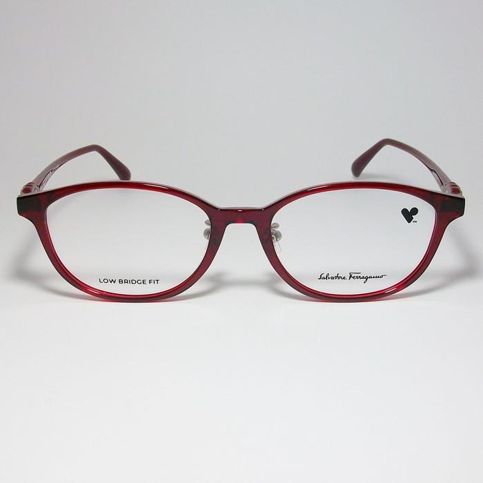 FERRAGAMO フェラガモ レディース 眼鏡 メガネ フレーム SF2943LB-603-53 度付可 バーガンディ｜melook｜02