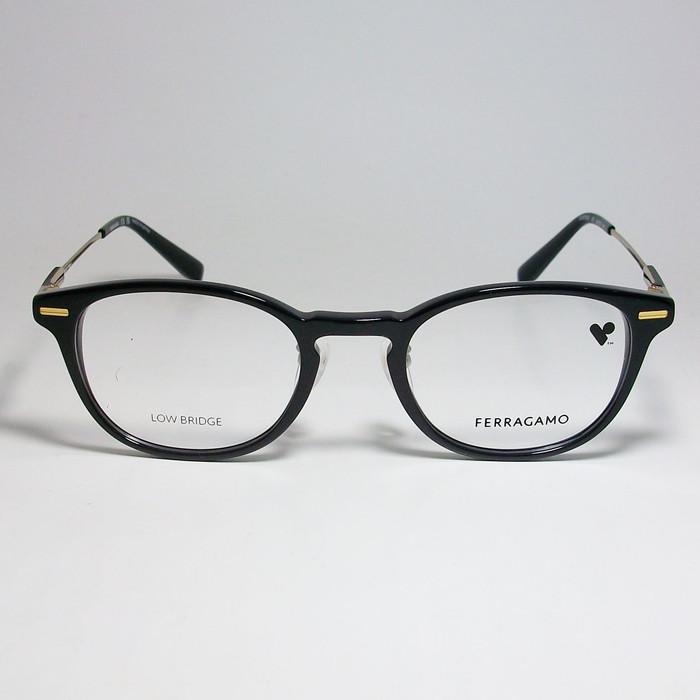 FERRAGAMO フェラガモ レディース ラウンド ボストン 眼鏡 メガネ  