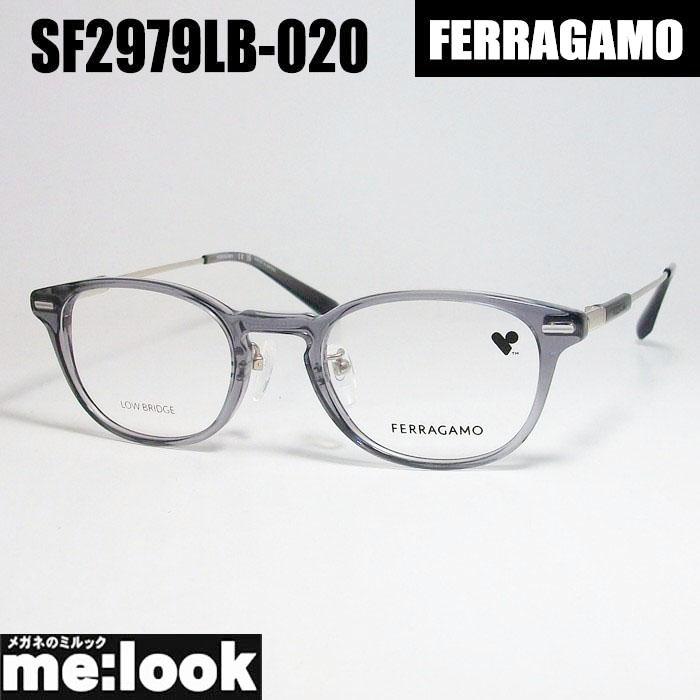 FERRAGAMO フェラガモ レディース ラウンド ボストン 眼鏡 メガネ  