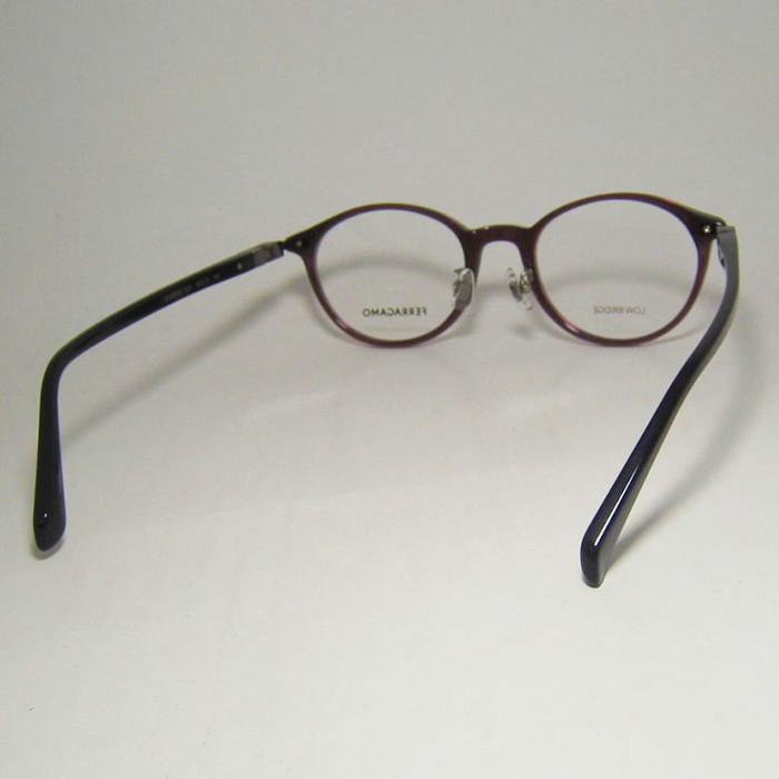 FERRAGAMO（フェラガモ） レディース ラウンド ボストン 眼鏡 メガネ