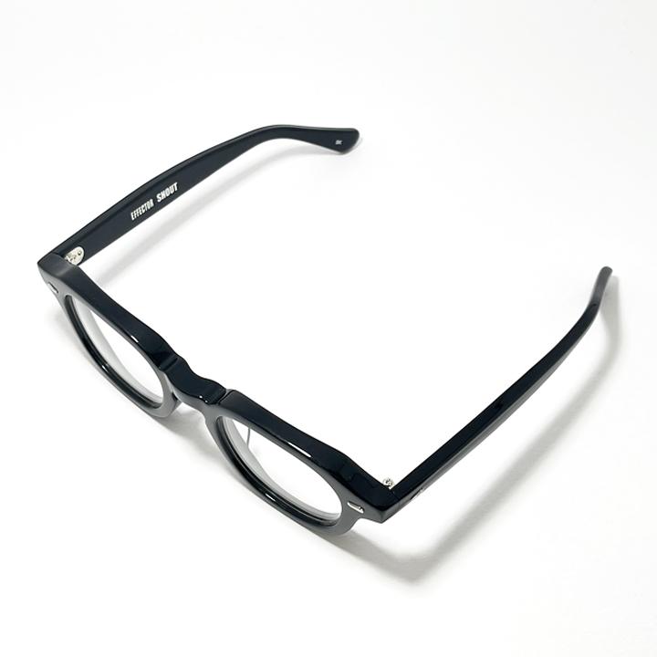 EFFECTOR エフェクター クラシック 眼鏡 メガネ フレーム SHOUT-BK 度