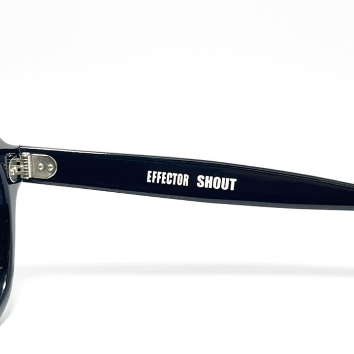 EFFECTOR エフェクター クラシック 眼鏡 メガネ フレーム SHOUT-BK 度