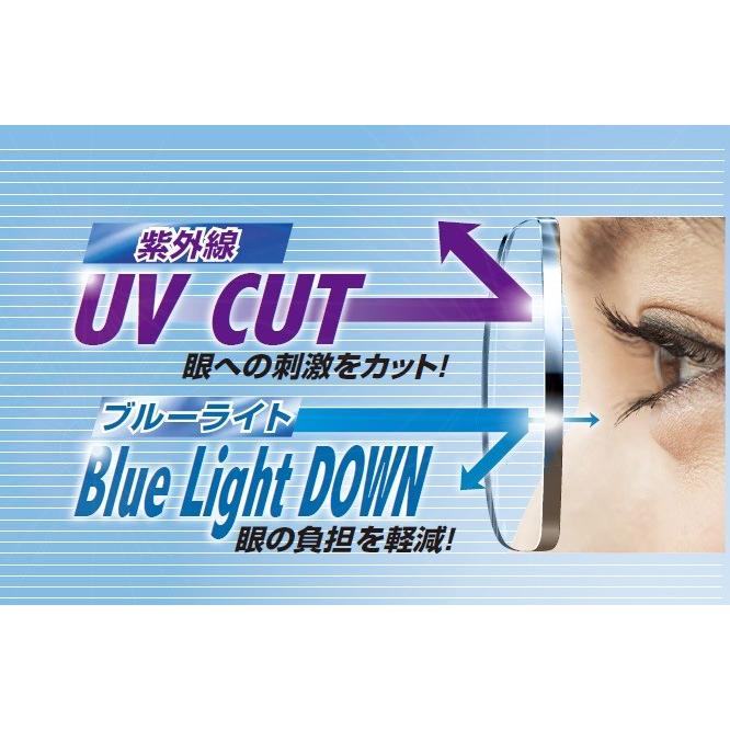 HOYA レイガード435 度付 薄型 非球面1.60 UV/青色光カット 撥水（2