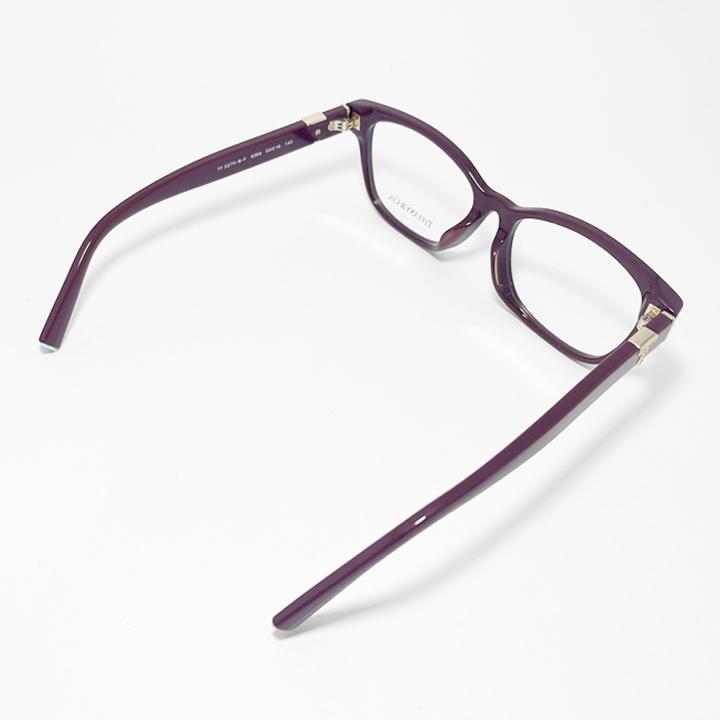 TIFFANY&CO. ティファニー メガネ レディース 眼鏡 メガネ フレーム サングラス TF2270BF-8389 度付き対応可！ バーガンディ ワインレッド 調光・偏光・サングラスなど作れます TIFFANY&Co.（ティファニー） メガネ レディース 眼鏡 メガネ フレーム