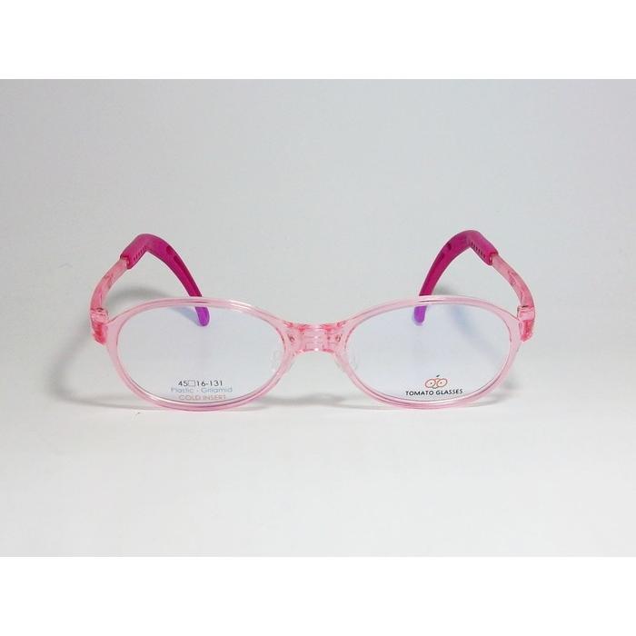 TOMATO GLASSES トマトグラッシーズ キッズ ジュニア 子供用 眼鏡 メガネ フレーム TKAC14CPKCPK45 クリア