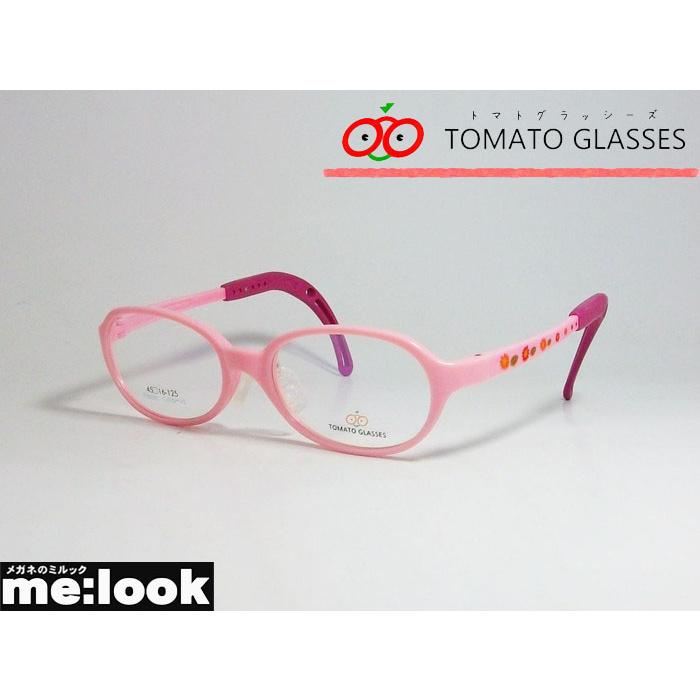 TOMATO GLASSES トマトグラッシーズ 安全 安心 軽量 柔らかい キッズ Jr ジュニア 子供用 眼鏡 メガネ フレーム  TKAC19-PK-45 ピンク : tkac19-pk-45 : メガネのミルック - 通販 - Yahoo!ショッピング