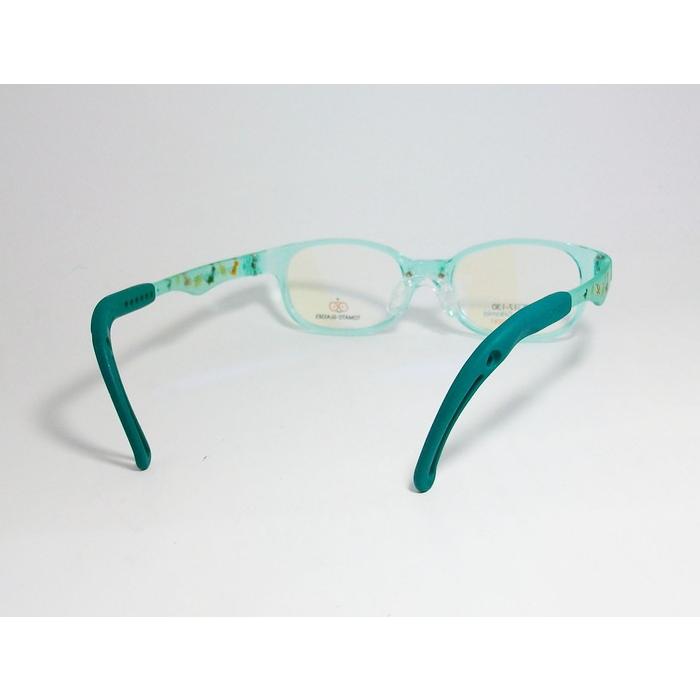TOMATO GLASSES トマトグラッシーズ 軽量 柔らかい キッズ Jr ジュニア 子供用 眼鏡 メガネ フレーム  TKDC3-GRNKYO-42 クリアグリーン
