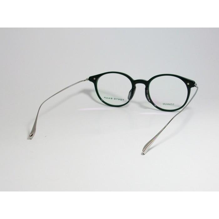 TOKYO SNAP トウキョウスナップ CLASSIC クラシック　ボストン 眼鏡 メガネ フレーム TSP1022SP-7-49 度付可 ブラック　クロームシルバー｜melook｜04