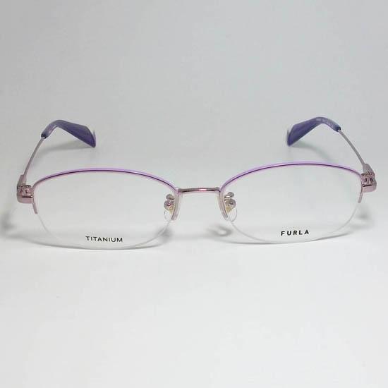 FURLA フルラ 　レディース 眼鏡 メガネ フレーム VFU421J-0A88-52 パープル｜melook｜02