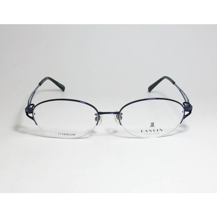 LANVIN　ランバン 日本製　made in Japan メンズ 眼鏡 メガネ フレーム VLC551J-0R52-52 度付可 ダークブルー