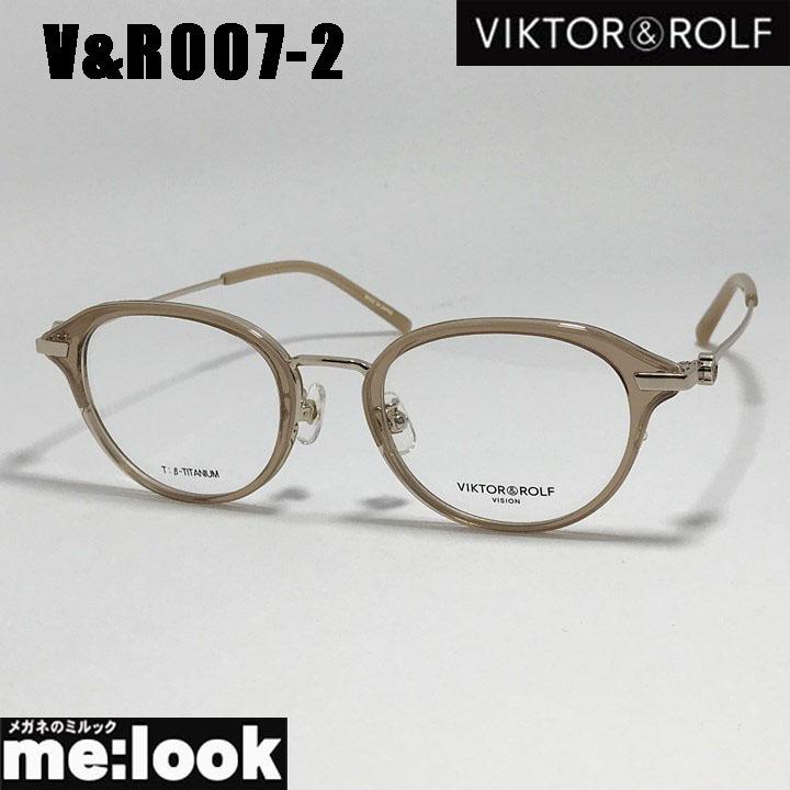 [ VIKTOR&ROLF ] ヴィクターアンドロルフ　国内正規品 クラシック メンズ レディース 眼鏡 メガネ フレーム サングラス  V&R002-3-51 マットブラック リビジョン製レンズでお好きなサングラス作成可能 VIKTOR&ROLF（ヴィクター＆ロルフ） ヴィクターアンドロルフ 国内正規