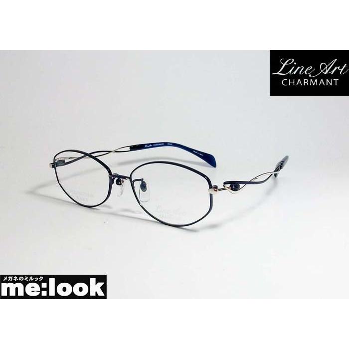 Line Art ラインアート 眼鏡 メガネ フレーム レディース 最高のかけ心地 形状記憶 XL1649-BL-52 度付可 ダークブルー : XL1649-BL:メガネのミルック - 通販 - Yahoo!ショッピング