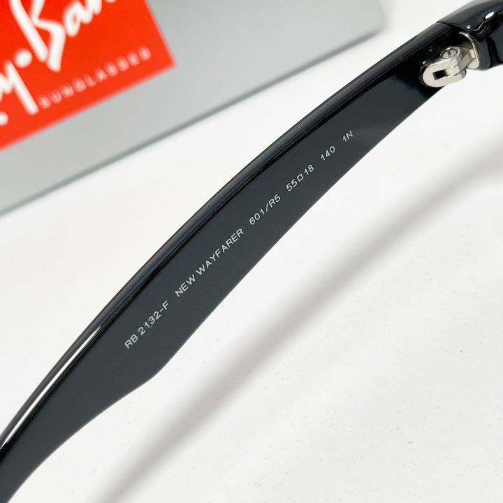 Ray-Ban レイバン RB2132F グレー サングラス ブラック × ライトグレー