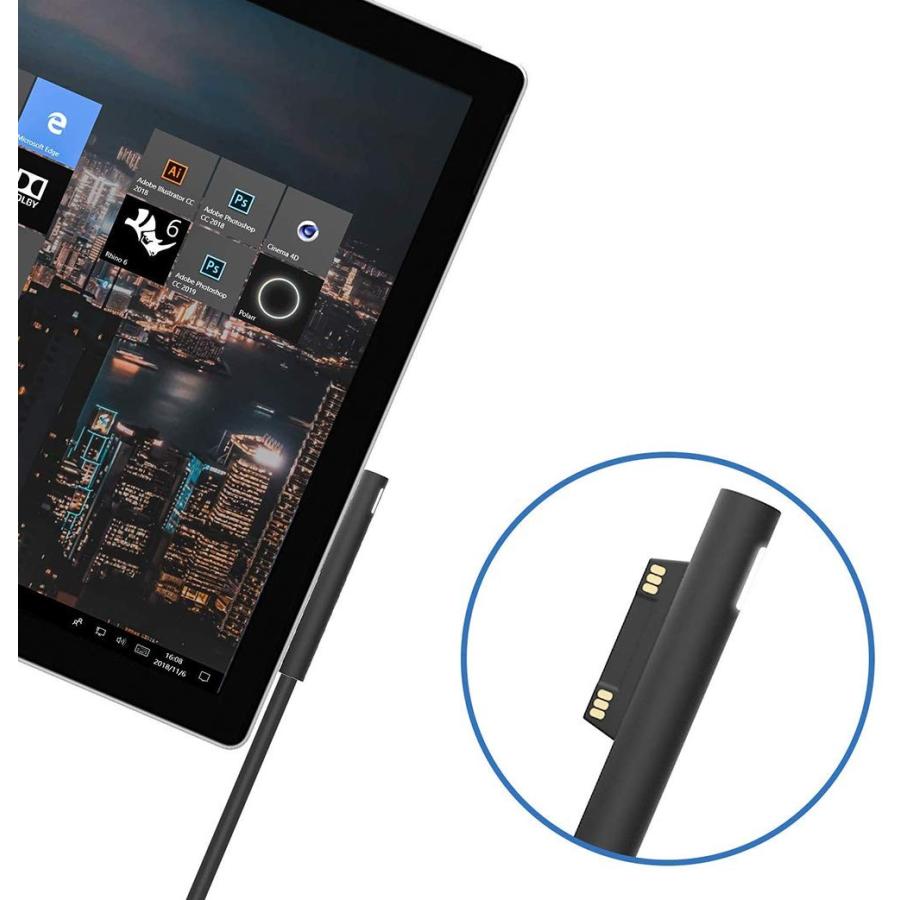 純正新品 Microsoft Surface Book用 65w Acアダプター 15v 4a 1706 Pro4 3にも適応 充電器 Pc電源 1706 Melville 通販 Yahoo ショッピング