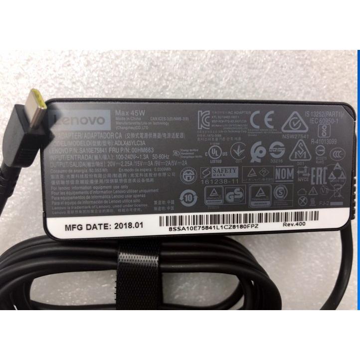 純正新品 Lenovo Thinkpad X1 Tablet 45w Usb C Type C Acアダプターv 2 25a Typec充電器adlx45ylc3a Pc電源 Yoga 910 131kb 5 Pro 7 131kb Adlx45ylc3a Melville 通販 Yahoo ショッピング