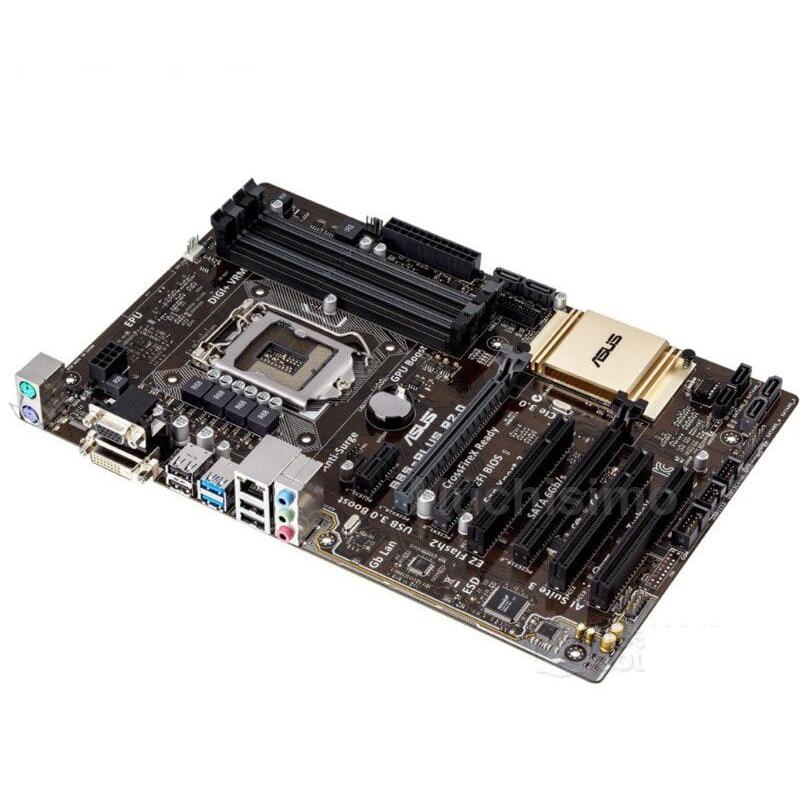 販サイト 新品 Asus B85-PLUS R2.0 Intel B85マザーボードLGA 1150コンピュータ パーツ4×DDR3 DIMM PCパーツATX MAX:32GB