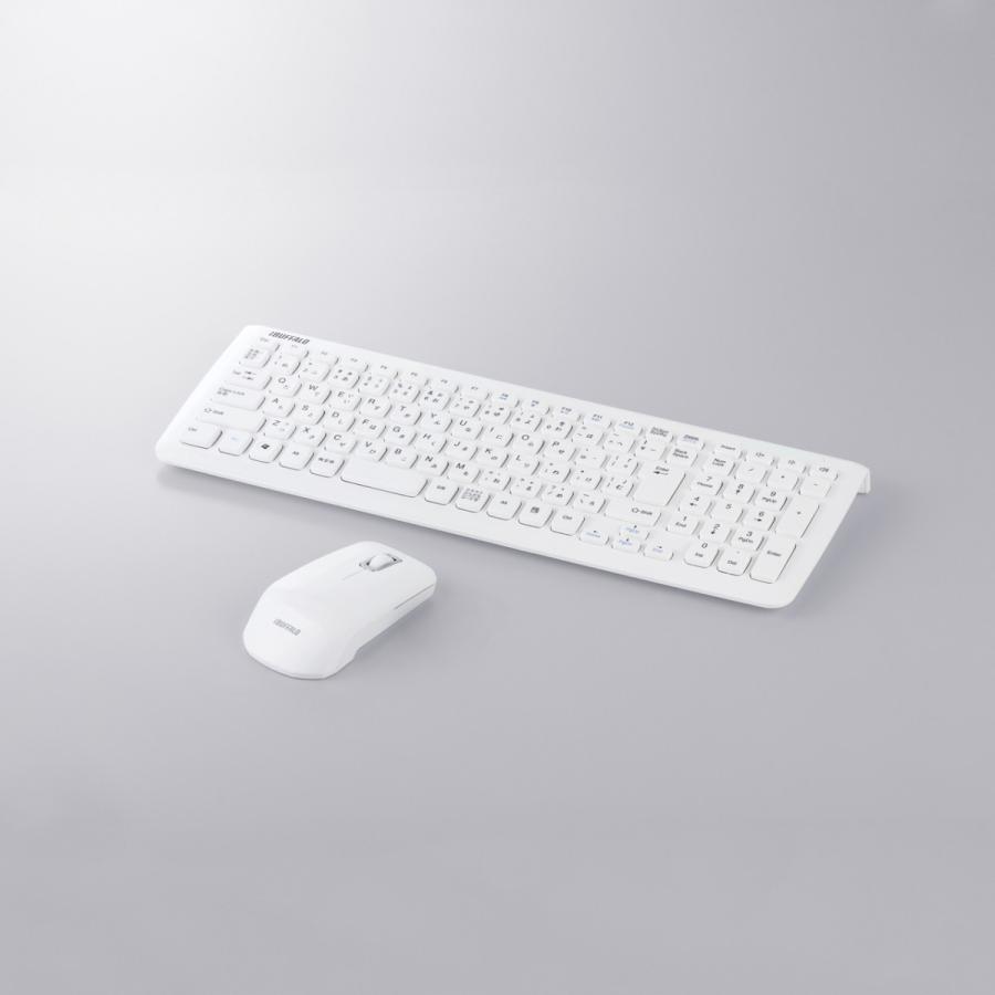 適当な価格 80%OFF 純正新品 バッファロー BUFFALO BSKBW07WH ワイヤレスキーボード JP配列 ホワイト 日本語 代引可 2.4GHzキーボード+マウスセット
