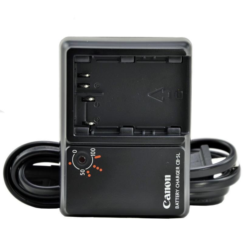 純正新品 Canon キヤノン CB5L (DS8101)バッテリーチャージャーG1/G2/G3/G5/G6/EOSD30/D60