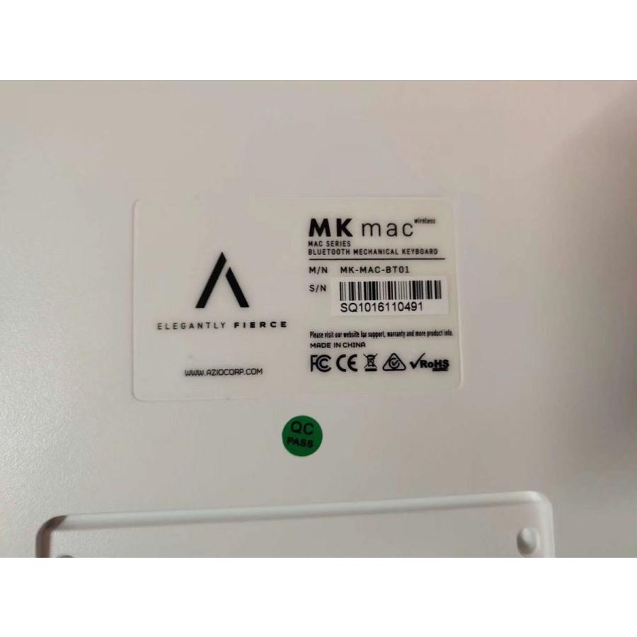 新品 Azio Mk Mac Imac用 メカニカル Us配列キーボード Bluetooth接続 無線 ワイヤレスキーボード 茶軸 バックライト 音量調整 パームレスト 輸入品 Mk Mac Bt01 Melville 通販 Yahoo ショッピング