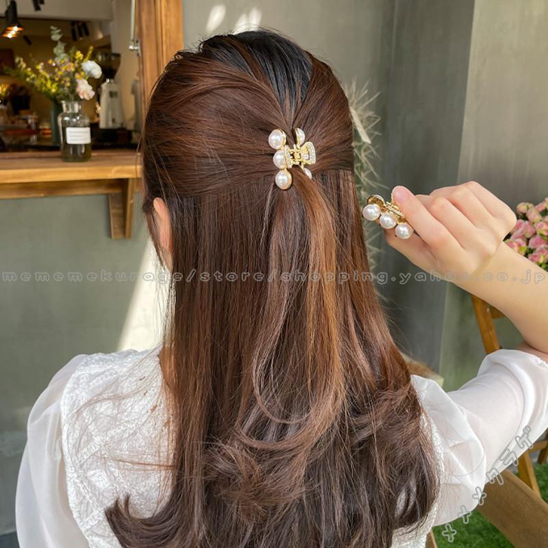 バンスクリップ ヘアクリップ 大人 ヘアピン レディース べっ甲バレッタ 髪留めクリップ ヘアアクセサリー 髪飾り プレゼント キレイめ :rage200401196-2:メメメクラゲ 通販 ベッコウ バレッタ ヘアアクセサリー