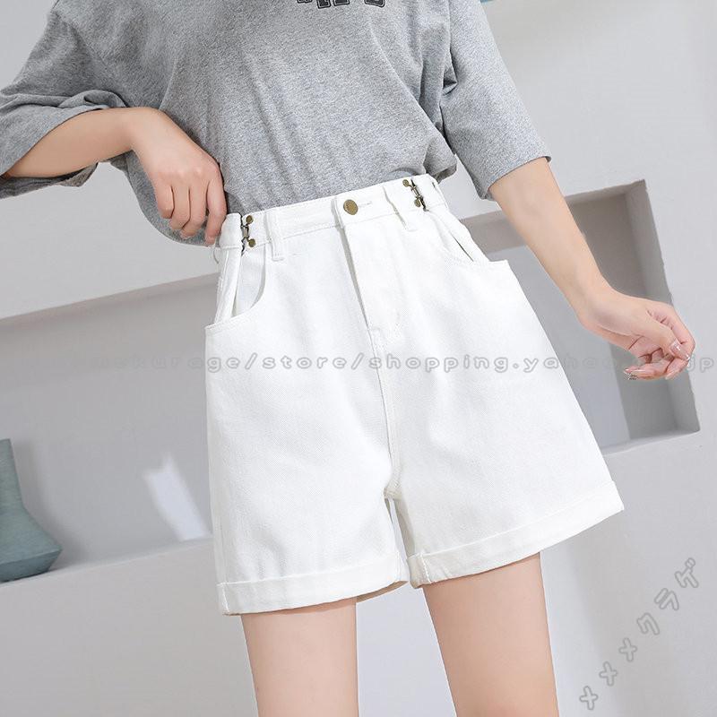 買い取り ショートパンツ ジーンズ レディース ストレートパンツ ホットパンツ 短パン デニムパンツ 韓国風 ワイドパンツ 無地 ボトムス カジュアル 着痩せ 夏 Karolinemedeiros Com Br