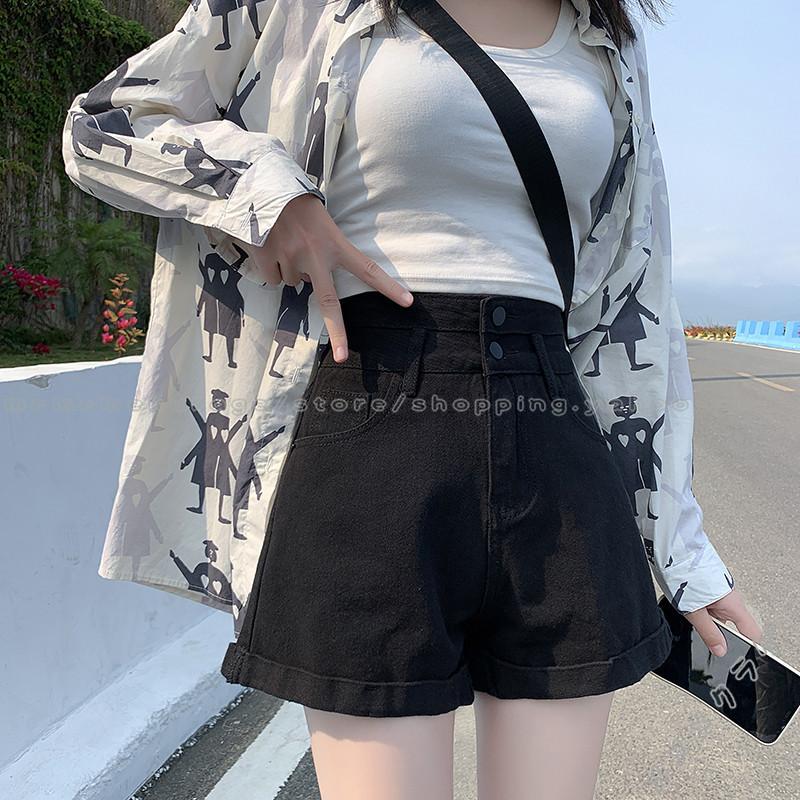 ショートパンツ レディース デニムパンツ 夏 ホットパンツ ジーンズ ワイドパンツ 短パン ゆったり ハイウエスト 着痩せ おしゃれ 無地 カジュアル 通勤 通学 誕生日 お祝い