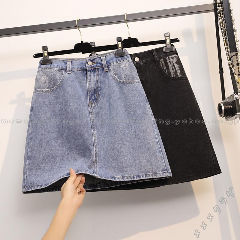 デニムスカート レディース 夏コーデ ミニ丈 デニム スカート ダメージデニム ポケット付き Aライン 無地 韓国風 おしゃれ ボトムス 着痩せ お出かけ Rage メメメクラゲ 通販 Yahoo ショッピング