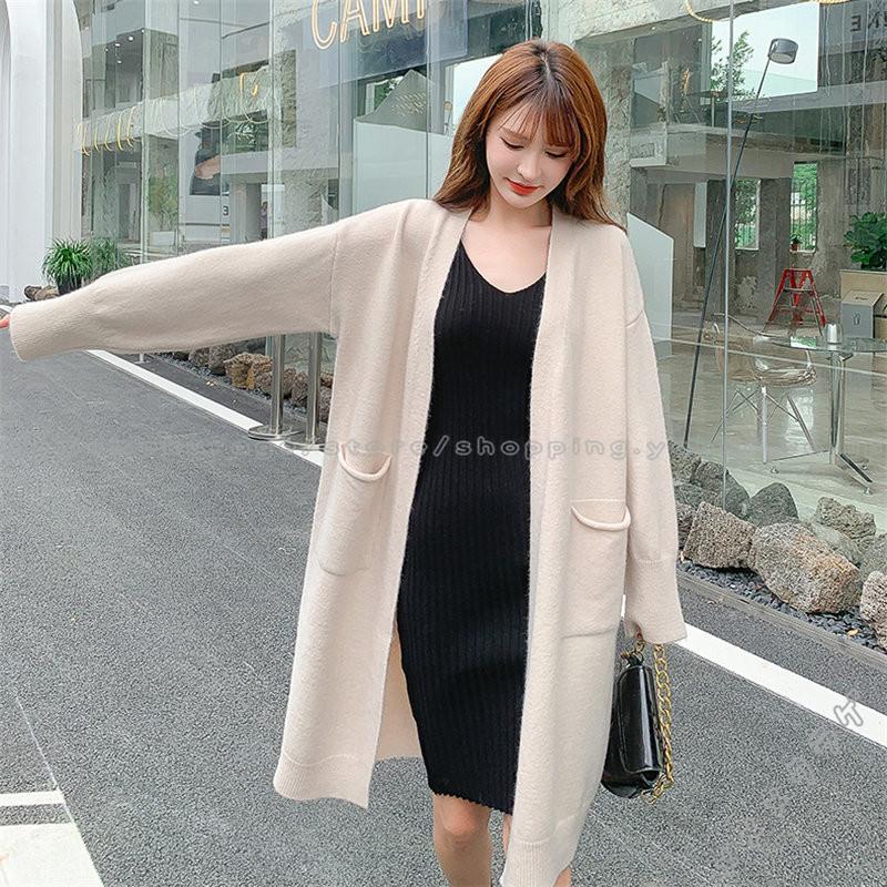 大人気カーディガン レディース セーター ニットカーディガン ボレロ ロングカーディガン 前開き 厚手フリーサイズ 秋冬 長袖 New限定品 秋冬