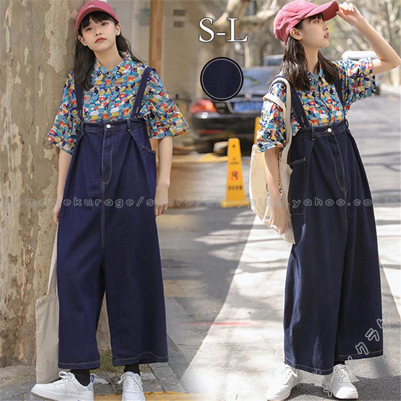デニムサロペット カジュアル オーバーオール レディース オールインワン サロペット デニムパンツ デニムつりズボン 夏新作 ジーンズ オシャレ Ragehzj メメメクラゲ 通販 Yahoo ショッピング