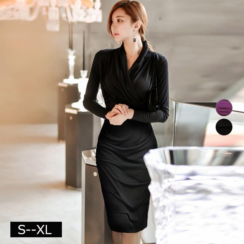 ワンピース レディース ワンピース ドレス パーティードレス タイト 女性用 エレガント 40代 結婚式 同窓会 演奏会 きれいめ セクシー 着痩せ Rageol メメメクラゲ 通販 Yahoo ショッピング