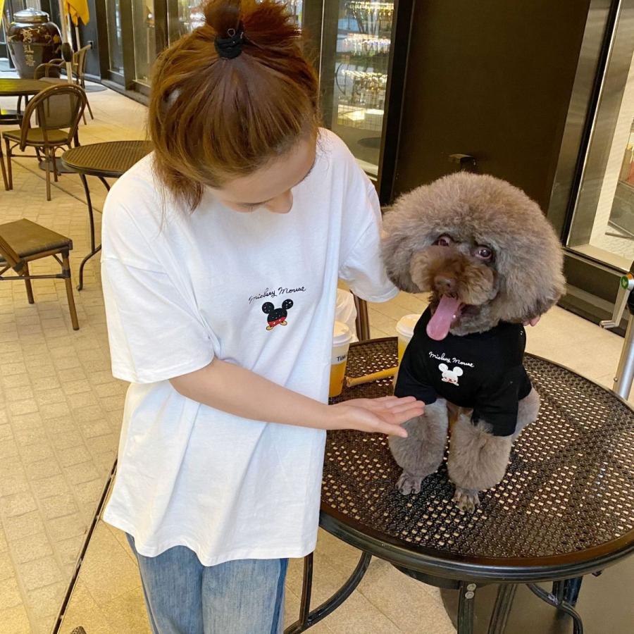 最大57 Offクーポン 親子tシャツ ディズニー犬 ペアルック 春夏 犬服tシャツ 薄手 リゾート 小型犬 中型犬 大型犬 ペットとお揃い 犬と親子 お揃い服 犬の服 親子 Aynaelda Com