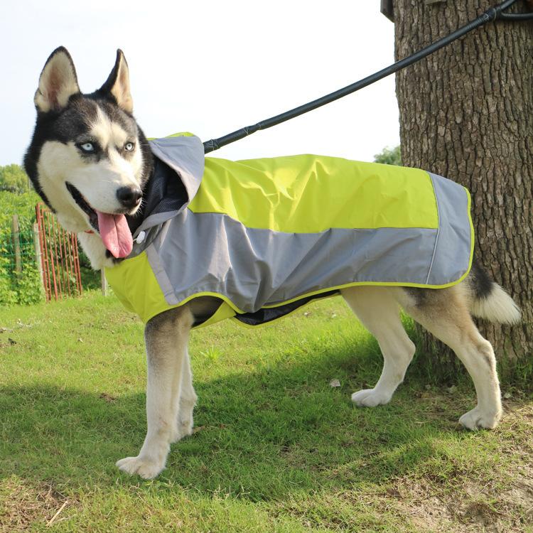 小型 中型 大型犬用 レインコート レインポンチョ 期間限定で特別価格 カッパ 犬服 犬 ドギーランド 着せやすい 犬の服 マジックテープ 服 Doggyland 梅雨