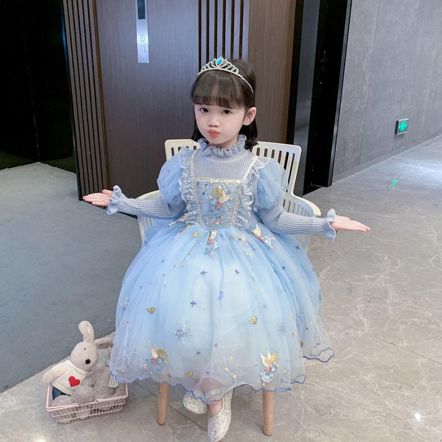 ディズニープリンセス アナ雪 エルサ キッズ子ども お姫様 コスチューム エルサドレス 子供用ドレス キッズドレス なりきりワンピース プリンセスドレス Gz113 Tg Promises 通販 Yahoo ショッピング