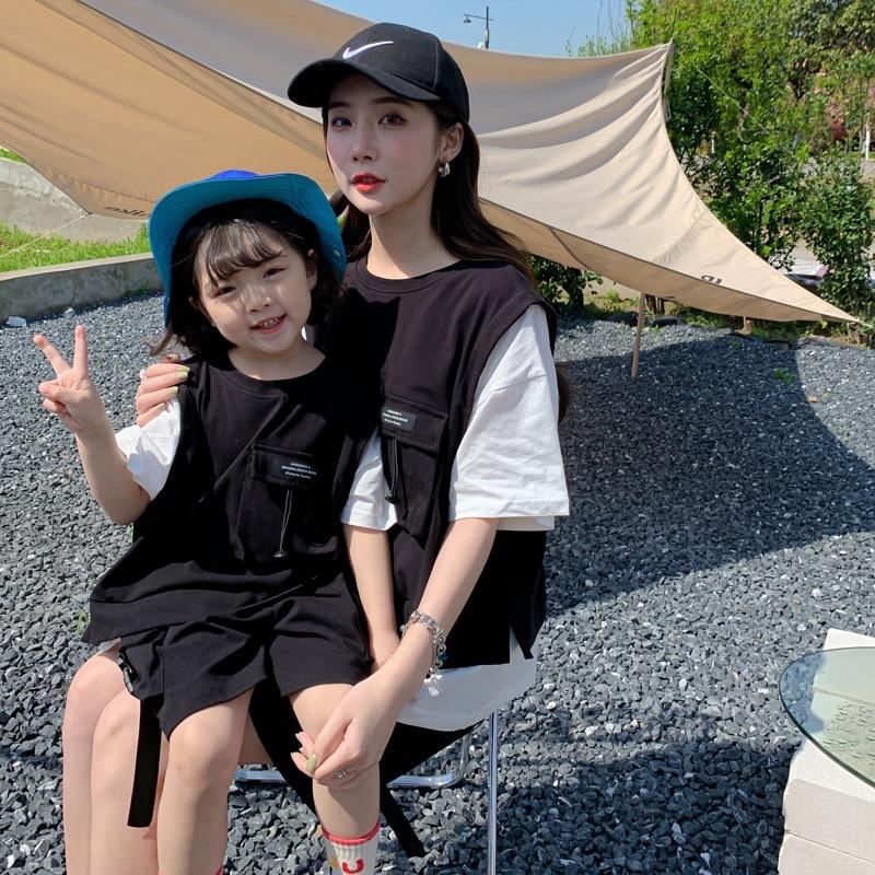 親子コーデ 親子 ペアルック 親子ペア Tシャツ 半袖 トップス 親子お揃い 兄弟 お揃い 夏 パパ ママ キッズ 子供 レディース メンズ Qz1 Tg Promises 通販 Yahoo ショッピング