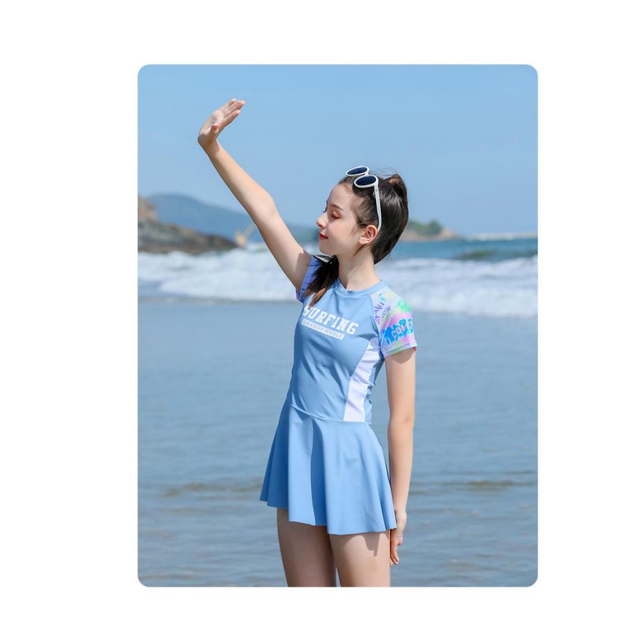 子供 ジュニア 水着 女の子 ジュニア 高校生 小学生 中学生 スクール水着 セパレート 水着 キッズ 水着 女児 子供 水着 半袖 Sz97 Tg Promises 通販 Yahoo ショッピング