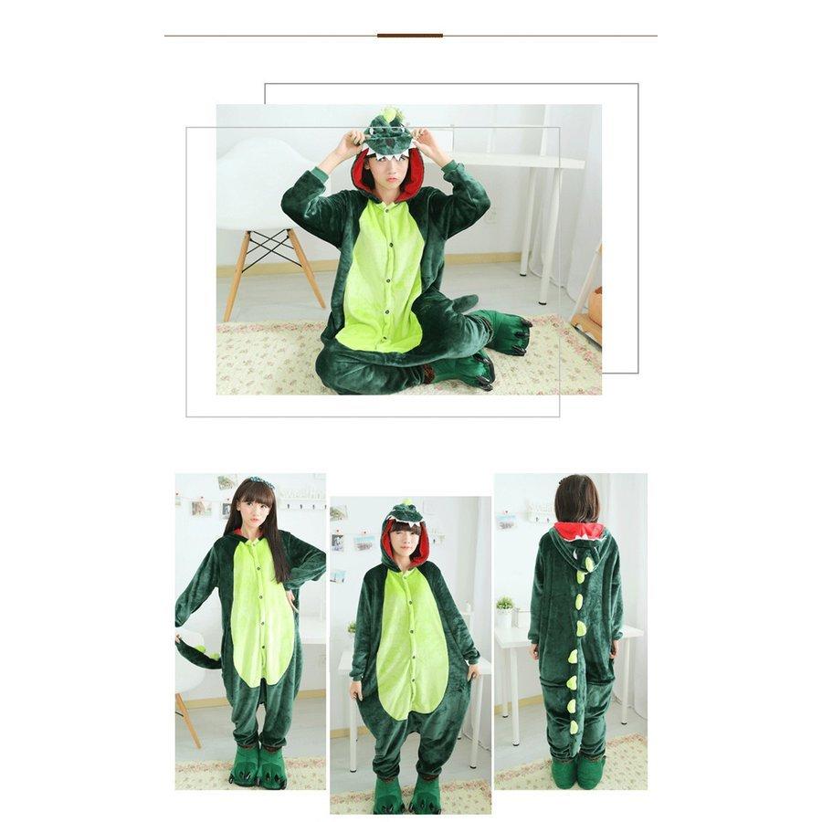 着ぐるみ 動物 パジャマ 部屋着 大人用 コスチューム 恐竜 アニマル シューズ付き あったか 男女兼用 冬服 仮装 文化祭 学園祭 Ws02 Tg Promises 通販 Yahoo ショッピング