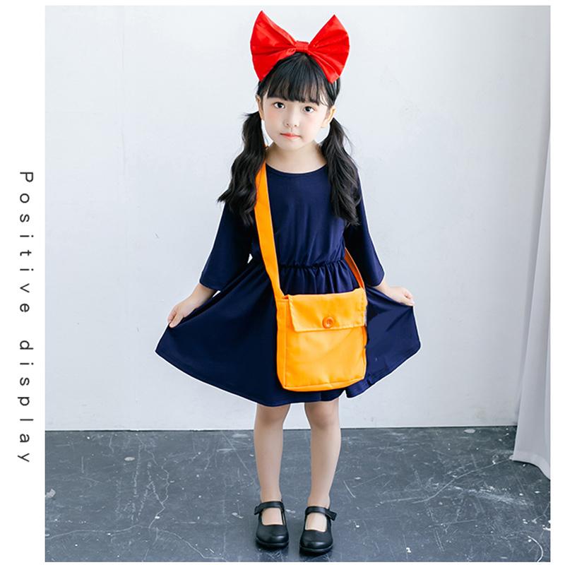 ハロウィン衣装 ドレス なりきり魔女っ子ワンピース キキ風 コスプレ 子供用 キッズ バッグ コスチューム 仮装 姫様 110 1 130 140 150 成人cos Ws03 Tg Promises 通販 Yahoo ショッピング