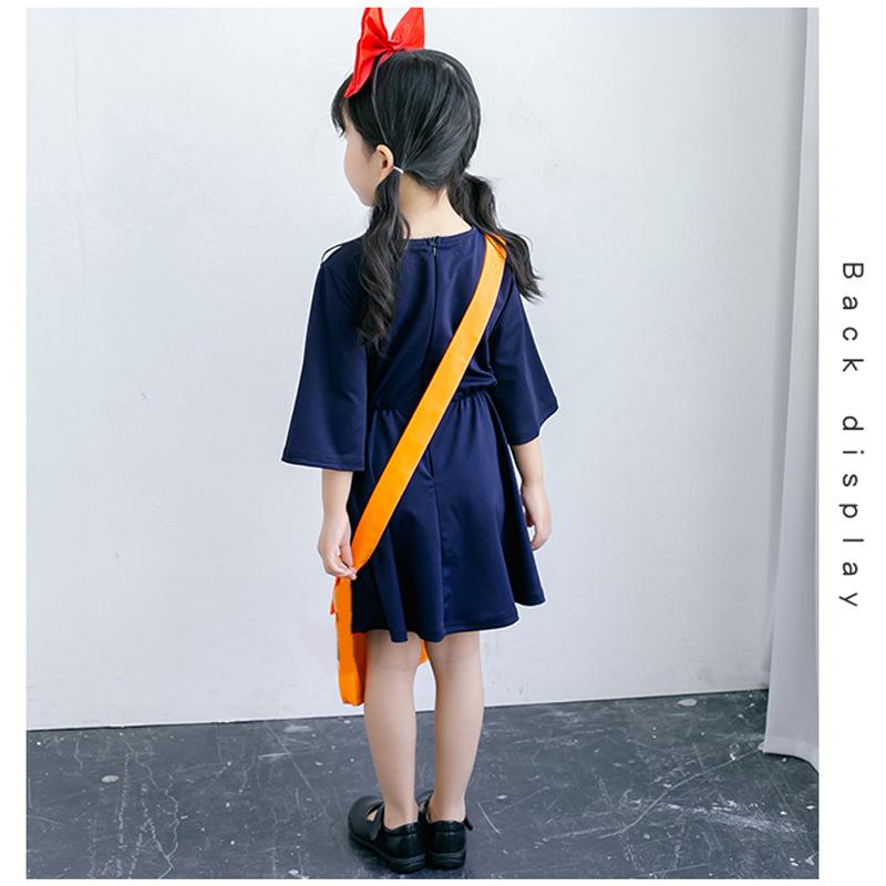 ハロウィン衣装 ドレス なりきり魔女っ子ワンピース キキ風 コスプレ 子供用 キッズ バッグ コスチューム 仮装 姫様 110 1 130 140 150 成人cos Ws03 Tg Promises 通販 Yahoo ショッピング