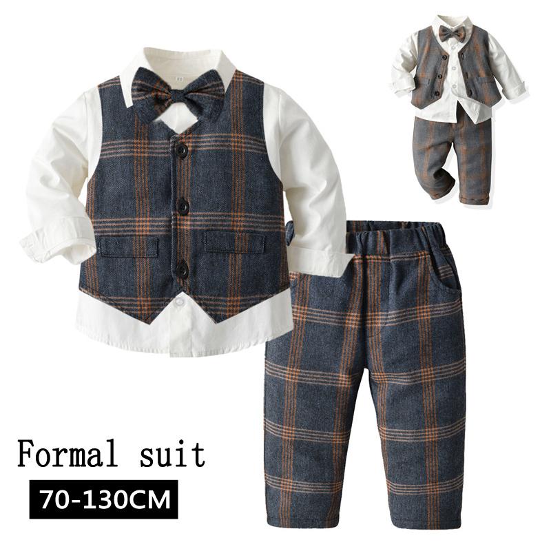 おしゃれ 子供服 ベビー服 男の子 フォーマル スーツ ボーイズ 子供スーツ キッズ 紳士服 結婚式 卒業