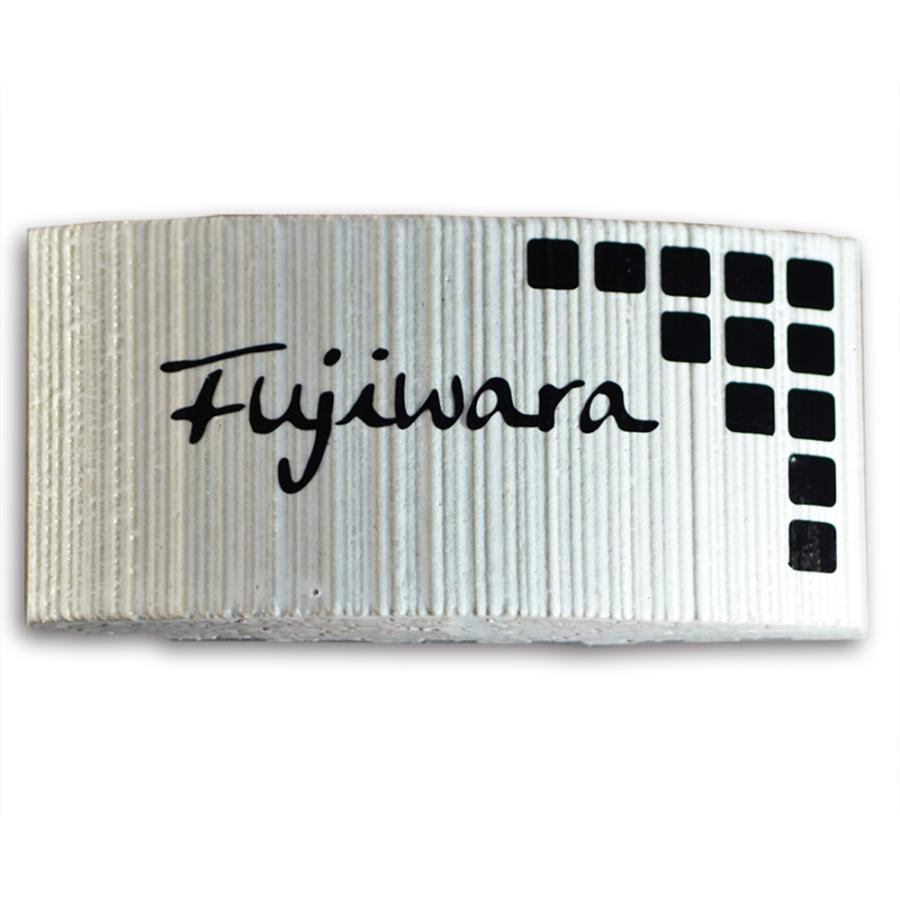 表札 おしゃれ 玄関 門柱 立体的 タイル シンプル 釉薬の高温焼成により色落ちなし 145x75mm | 