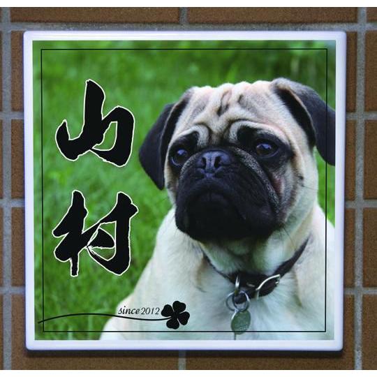 ペットの写真を表札に。オリジナル表札の制作 | 